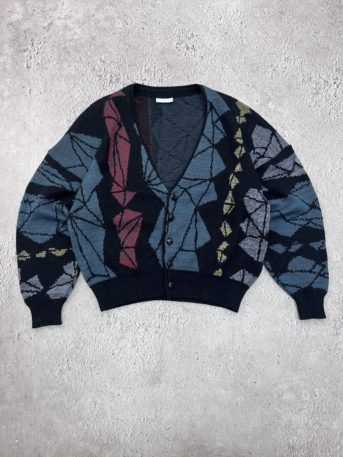 Adidas × Vintage Vintage Adidas COOGI STYLE 90s Knit Sweater Jumper Size US M / EU 48-50 / 2 - 1 Thumbnail