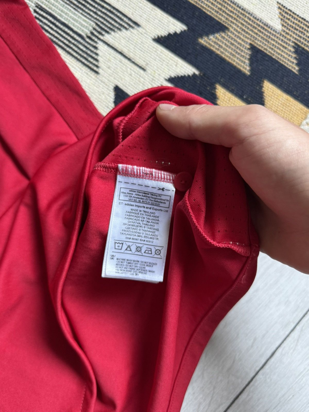 Adidas Manchester United 2017/18 Blockcore Soccer Jersey Size US M / EU 48-50 / 2 - 11 Thumbnail