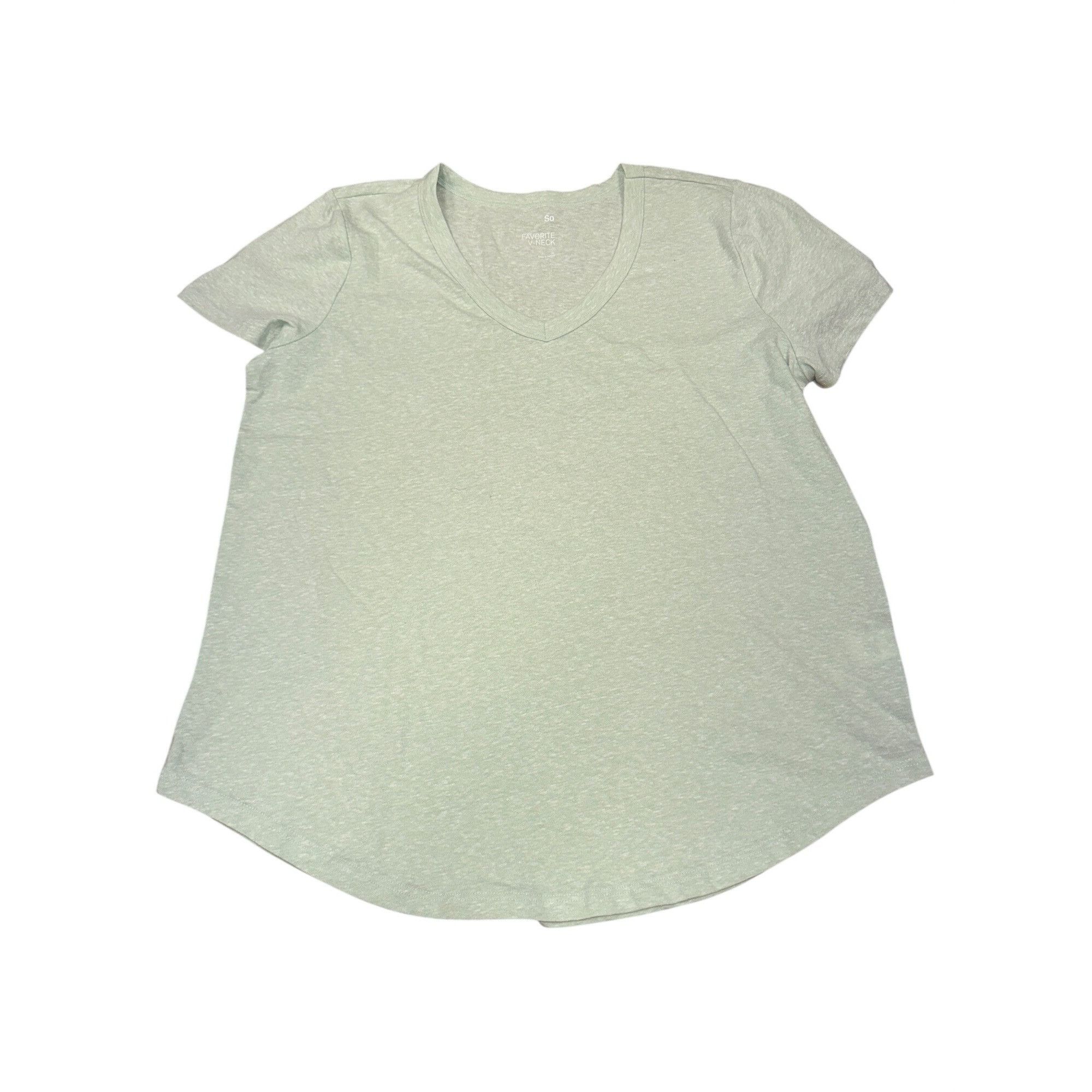 Other So Favorite V-Neck Soft Heather Tee Relaxed Fit Womens Casua Size XL / US 12-14 / IT 48-50 - 2 Thumbnail