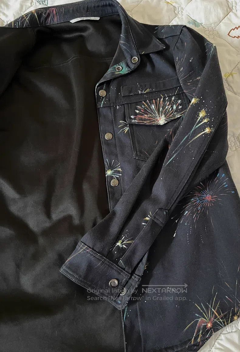 Valentino Valentino Classic fireworks printed jacket Size M / US 6-8 / IT 42-44 - 5 Thumbnail