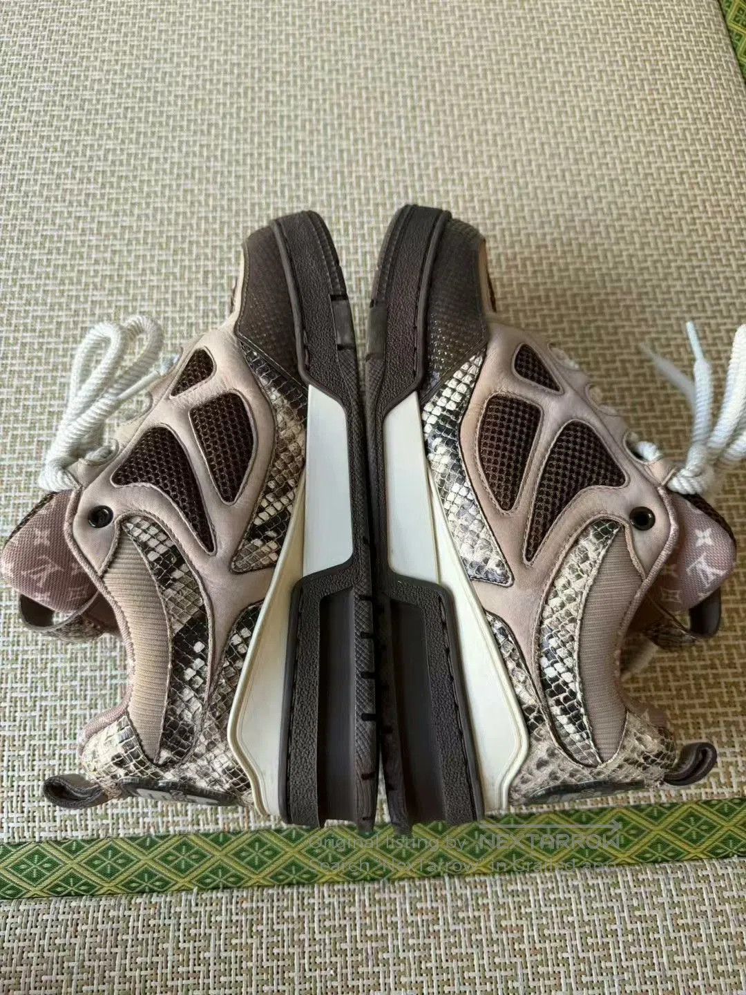 Louis Vuitton louis vuitton skate snake skin shoes size 7. Size US 7 / EU 40 - 8 Thumbnail