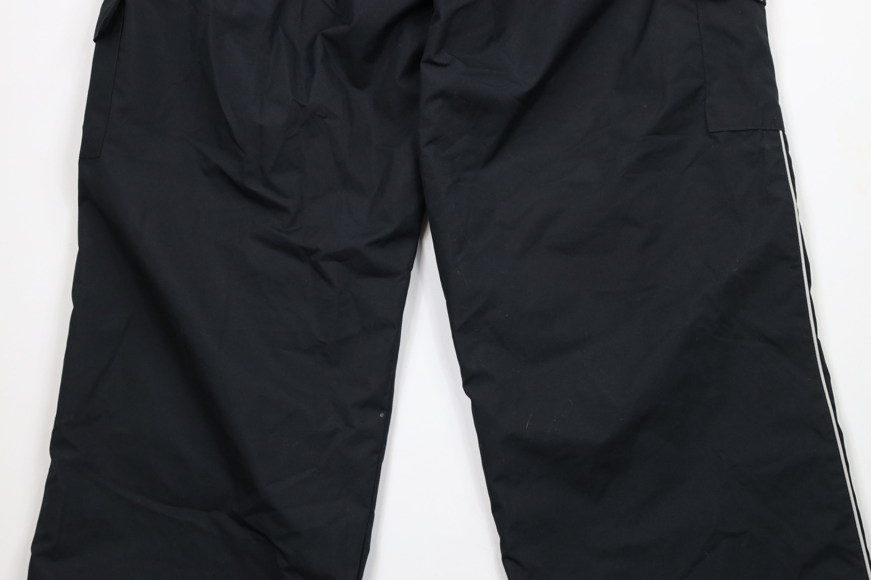 Reebok × Vintage Deadstock Vintage Y2K 2000 Reebok Wide Leg Cargo Pants Black Size US 38 / EU 54 - 14 Thumbnail