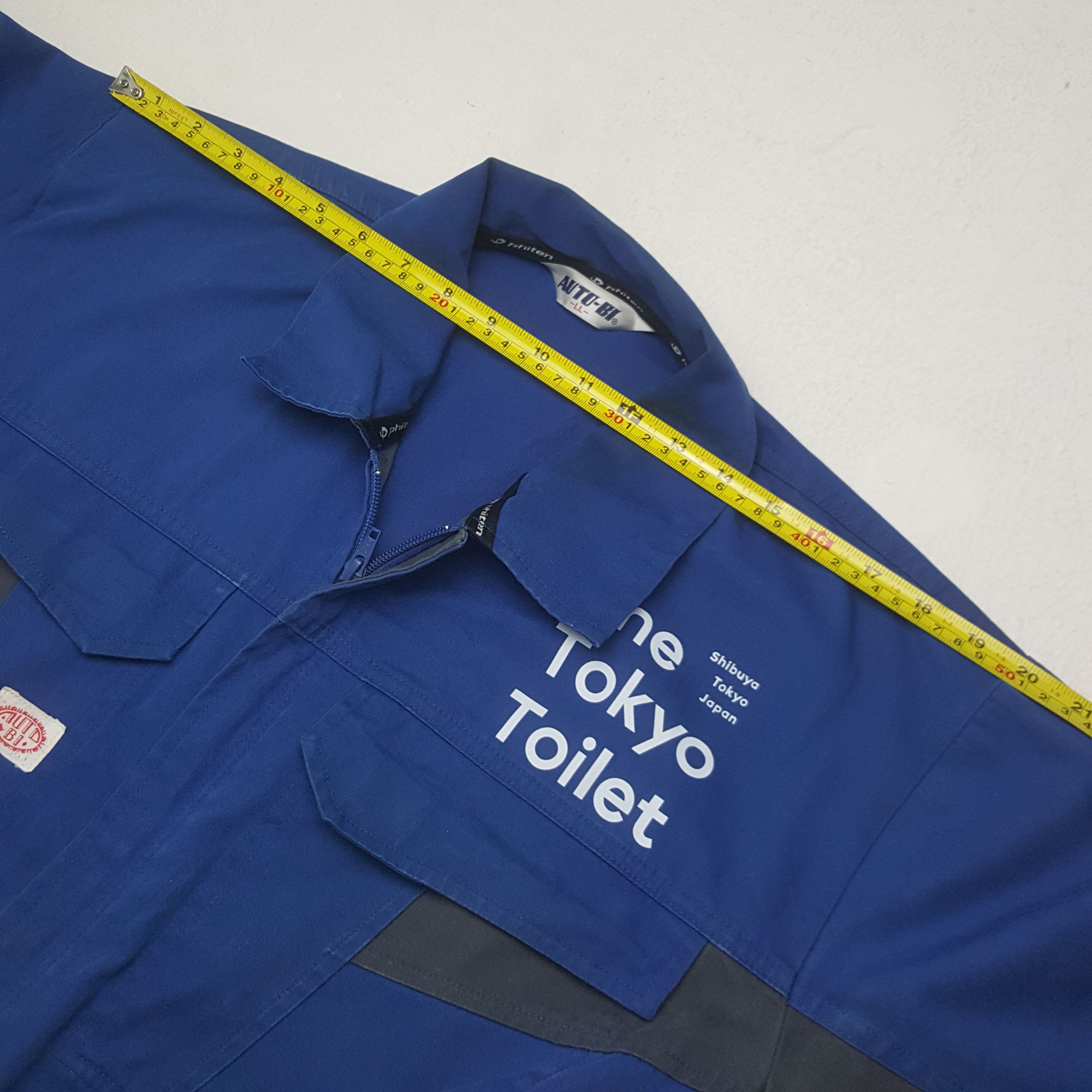 Japanese Brand Vintage The Tokyo Toilet Custom Coverall Jacket C298N20 Size US L / EU 52-54 / 3 - 10 Thumbnail