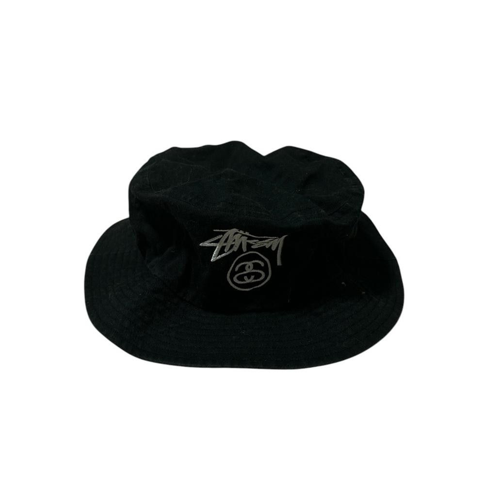 Designer Stüssy Black Bucket Hat Size ONE SIZE - 1 Thumbnail