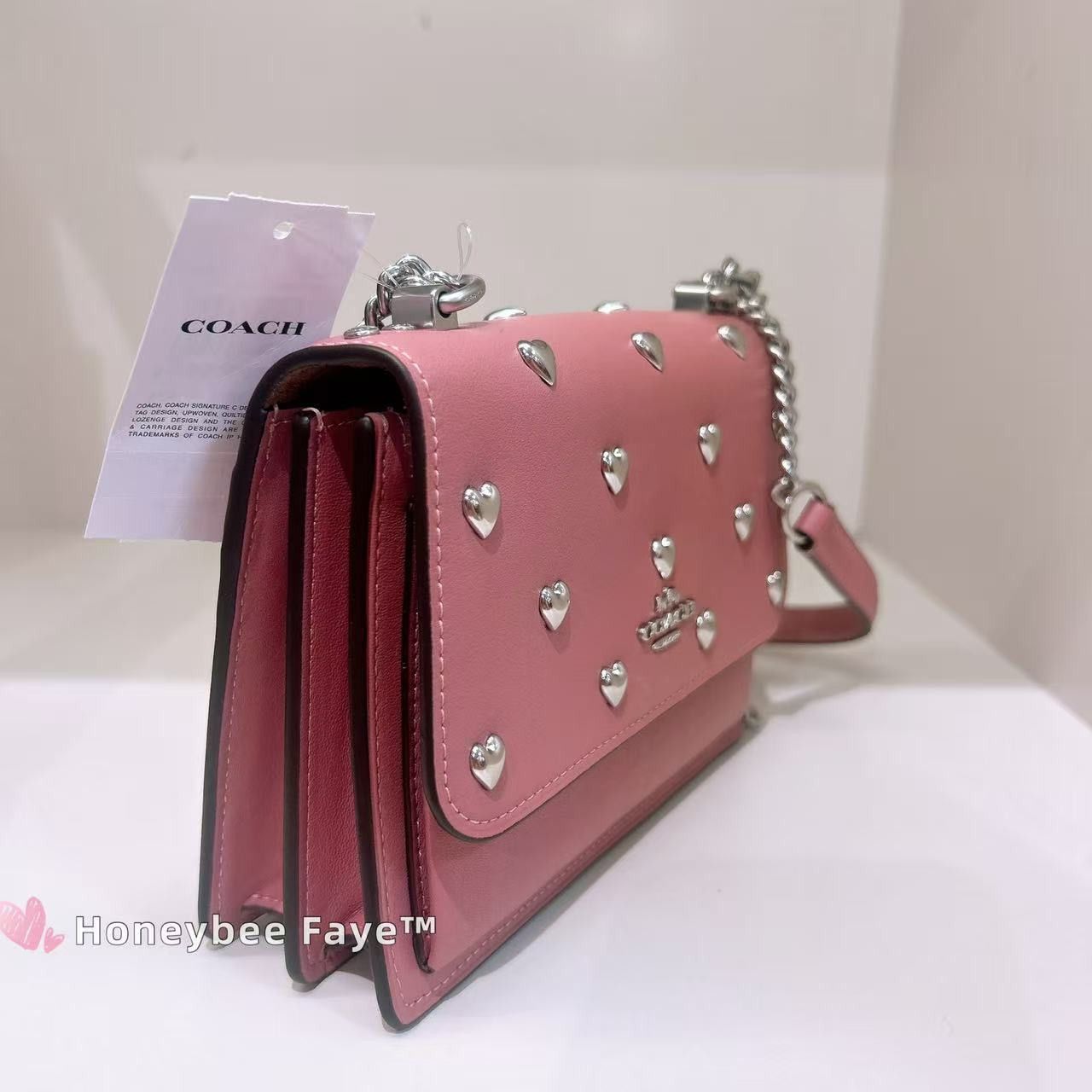 Coach Mini Klare Crossbody Bag With Heart Rivets CDB10 Size ONE SIZE - 2 Thumbnail