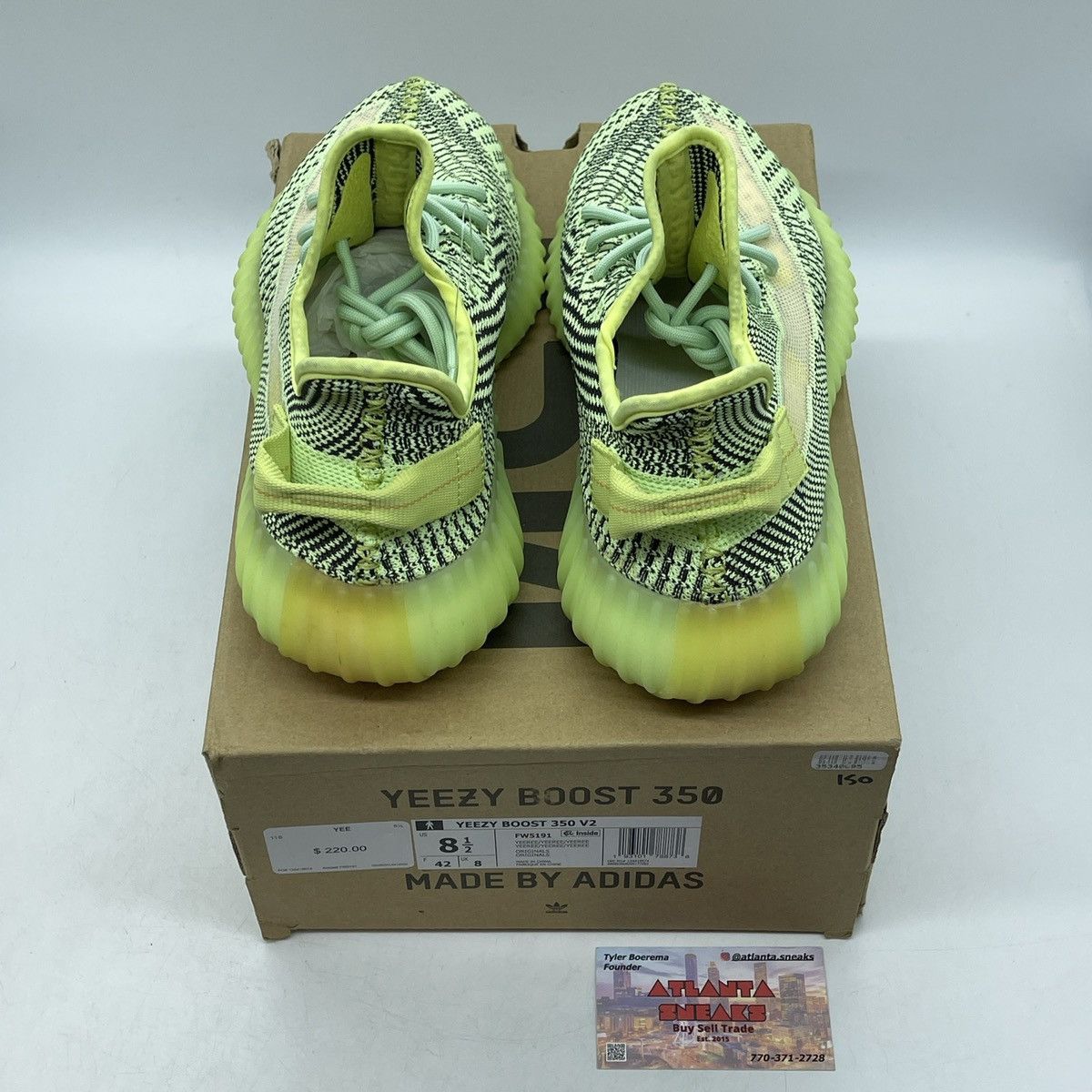 Adidas Yeezy boost 350 yeezreel non reflective Size US 8.5 / EU 41-42 - 6 Thumbnail