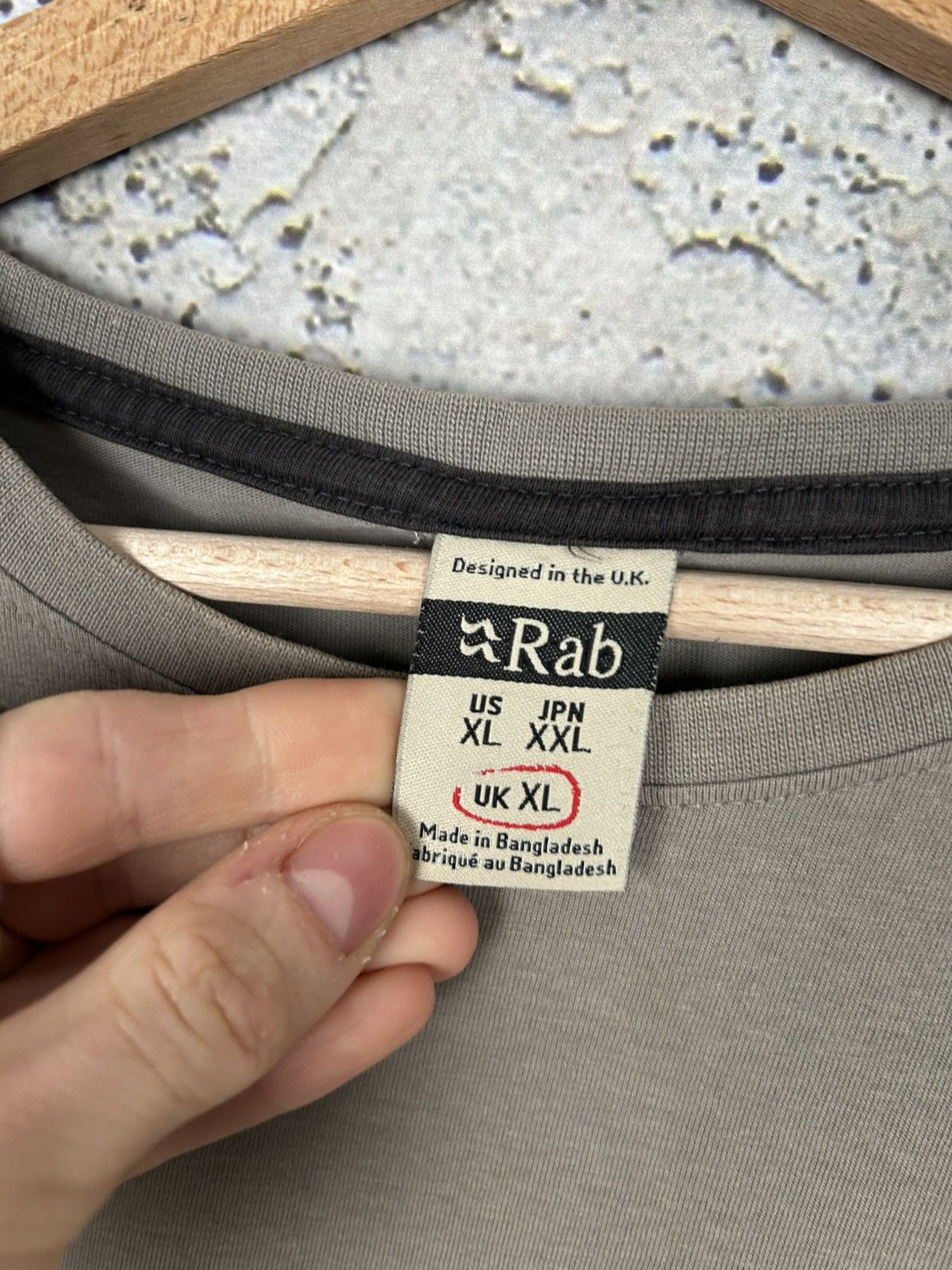 Rab Rab Outdoor Graphic Tee Streetwear Vintage Hype Size US XL / EU 56 / 4 - 4 Thumbnail