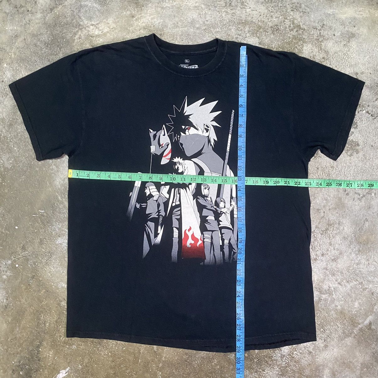 Anime × Vintage NARUTO SHIPPUDEN ANBU SQUAD ANIME T SHIRT SIZE XLARGE Size US XL / EU 56 / 4 - 10 Thumbnail