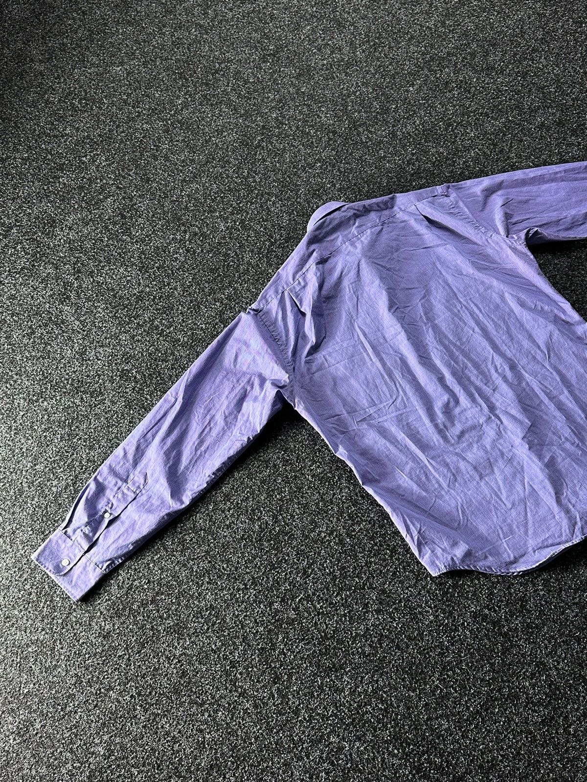 Yves Saint Laurent VNTG🚨Yves Saint Laurent Purple COTTON shirt YSL rare Flannel Size US M / EU 48-50 / 2 - 9 Thumbnail