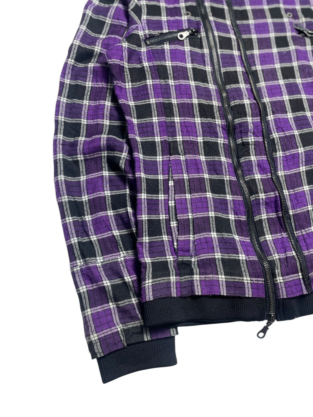 14th Addiction 2000’s In The Attic - Asymmetrical Zip Bikers Style Jacket Size US M / EU 48-50 / 2 - 5 Thumbnail