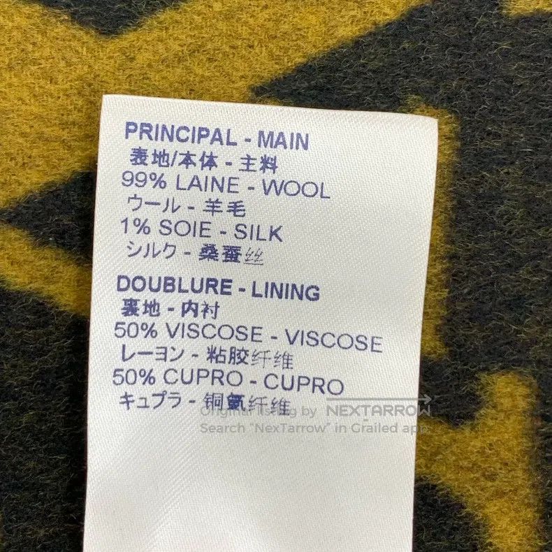 Louis Vuitton Louis Vuitton Cropped Double Breasted Coat 1 with Black Li Size S / US 4 / IT 40 - 7 Thumbnail