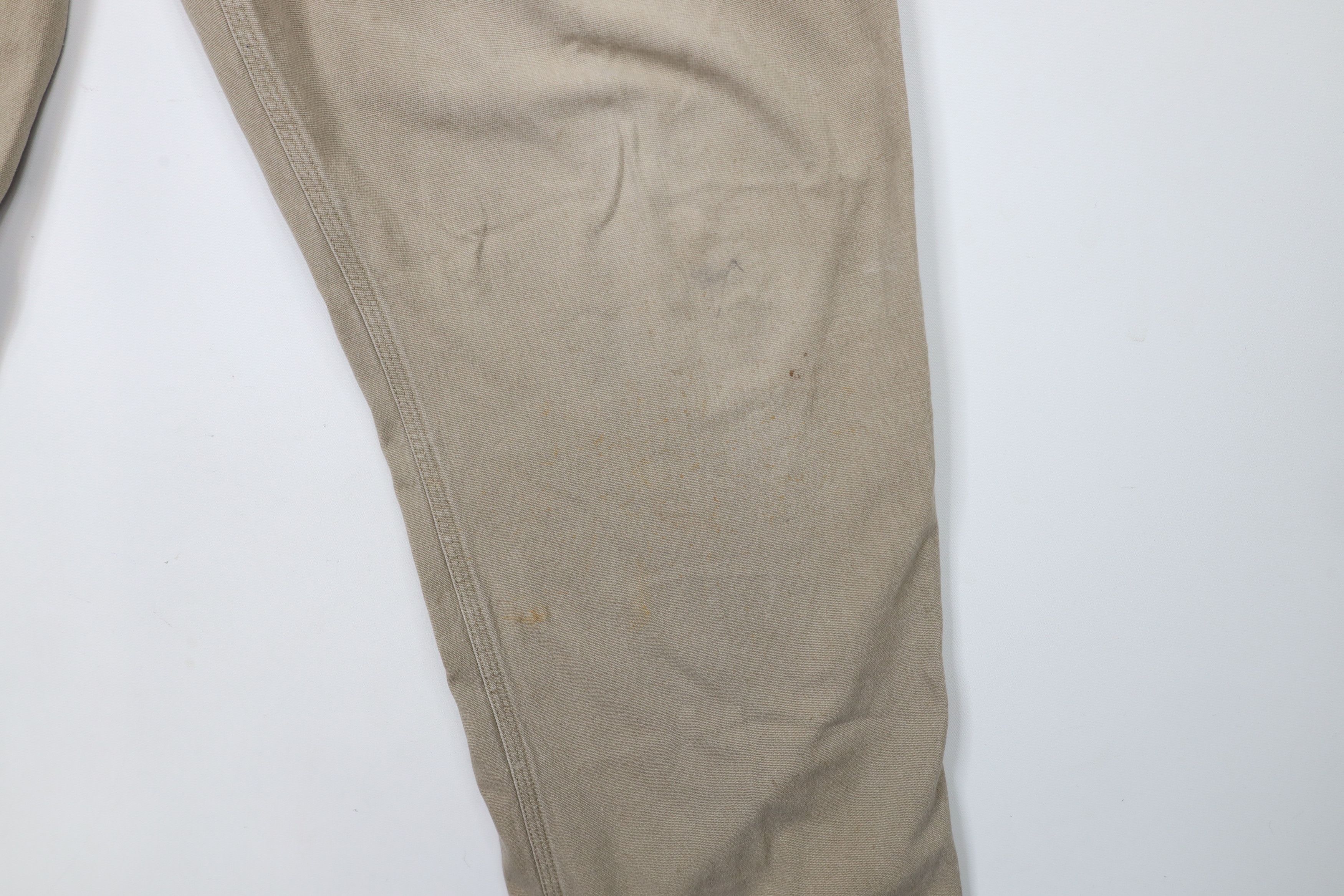 Duluth Trading Company × Vintage Duluth Trading Co Flex Fire Hose Dungaree Pants Beige Size US 34 / EU 50 - 5 Thumbnail