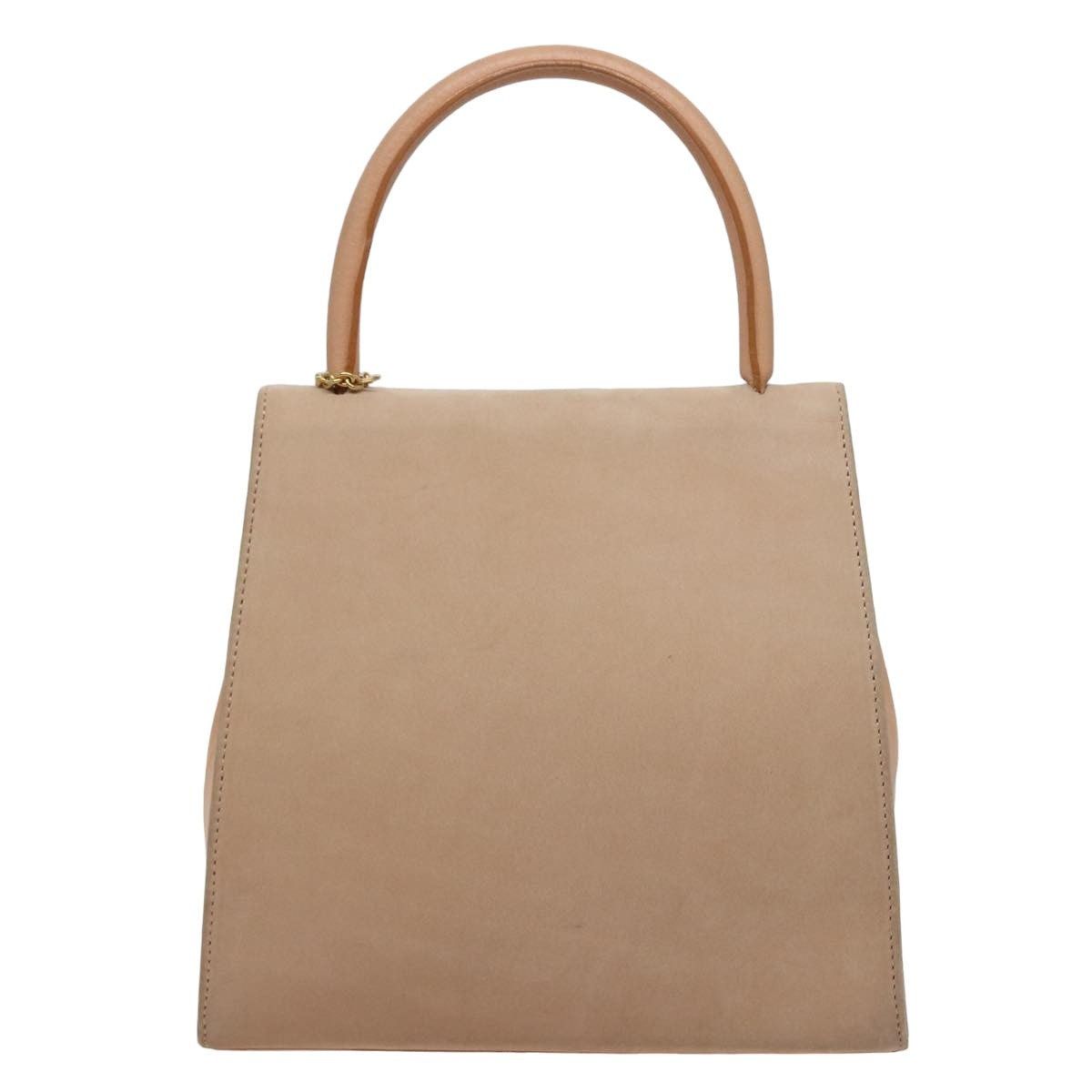 Celine CELINE Hand Bag Suede Beige Size ONE SIZE - 15 Thumbnail