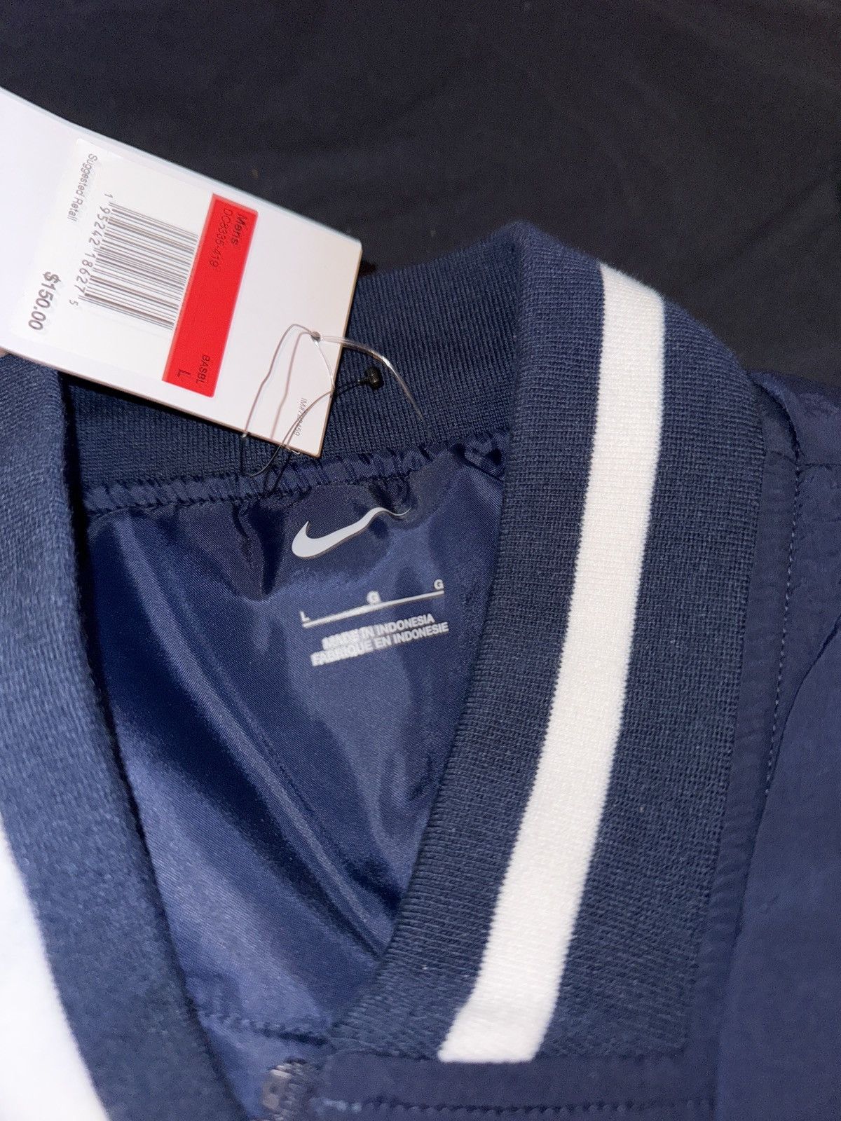 Nike Nike Full Zip Dugout Jacket Size US L / EU 52-54 / 3 - 7 Thumbnail