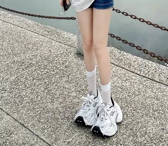Balenciaga Balenciaga 10xl Dad Shoe White Grey 36 95new Size US 5.5 / IT 35.5 - 9 Thumbnail