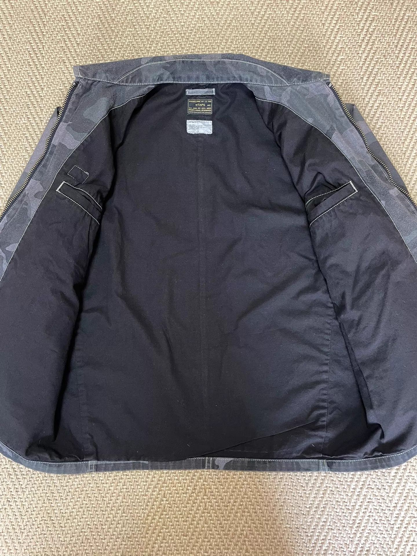 Wtaps WTAPS x HF 3-way Wax Dyed Washed PARK-ING Jacket S 16 Size US S / EU 44-46 / 1 - 3 Thumbnail