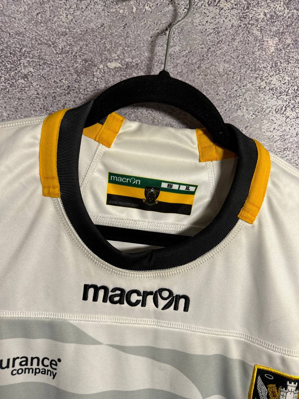 Macron Vintage Northampton Saints Macron Rugby Team Jersey XL Size US XL / EU 56 / 4 - 10 Thumbnail