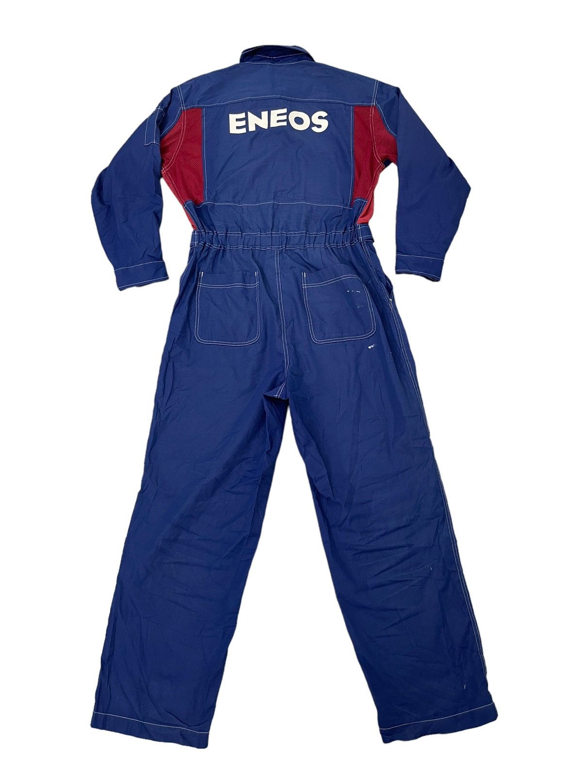 Sports Specialties Vtg 90s Eneos Oil Japan Jumpsuit Overalls Motorsports 5🟩1 Size US 34 / EU 50 - 2 Thumbnail