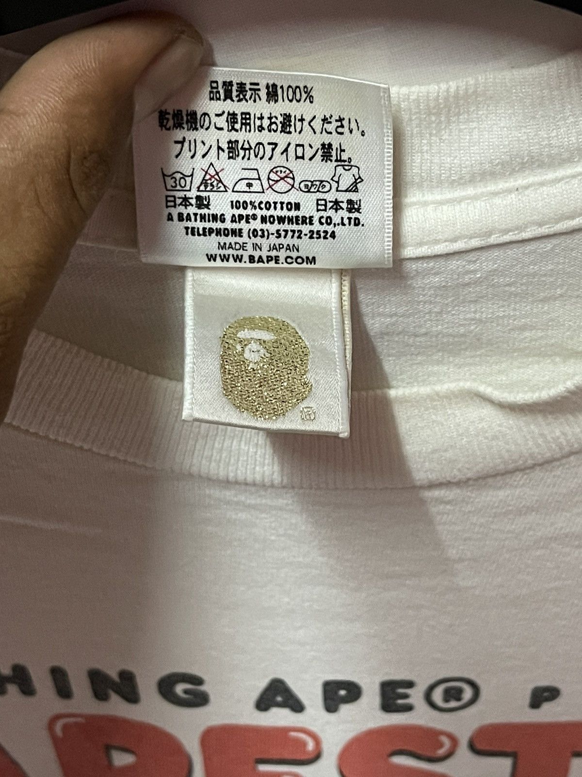 Bape Bapesta Pro Wrestling Tee 2010 Size US M / EU 48-50 / 2 - 5 Thumbnail