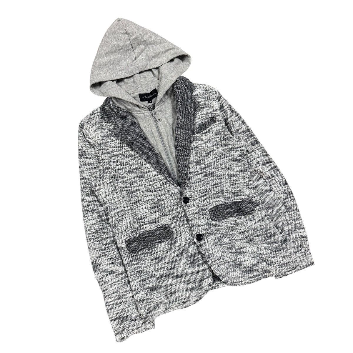 In The Attic Vtg🔥In The Attic Homme Blazer Coat Hoodies Blend Design Size US M / EU 48-50 / 2 - 6 Thumbnail