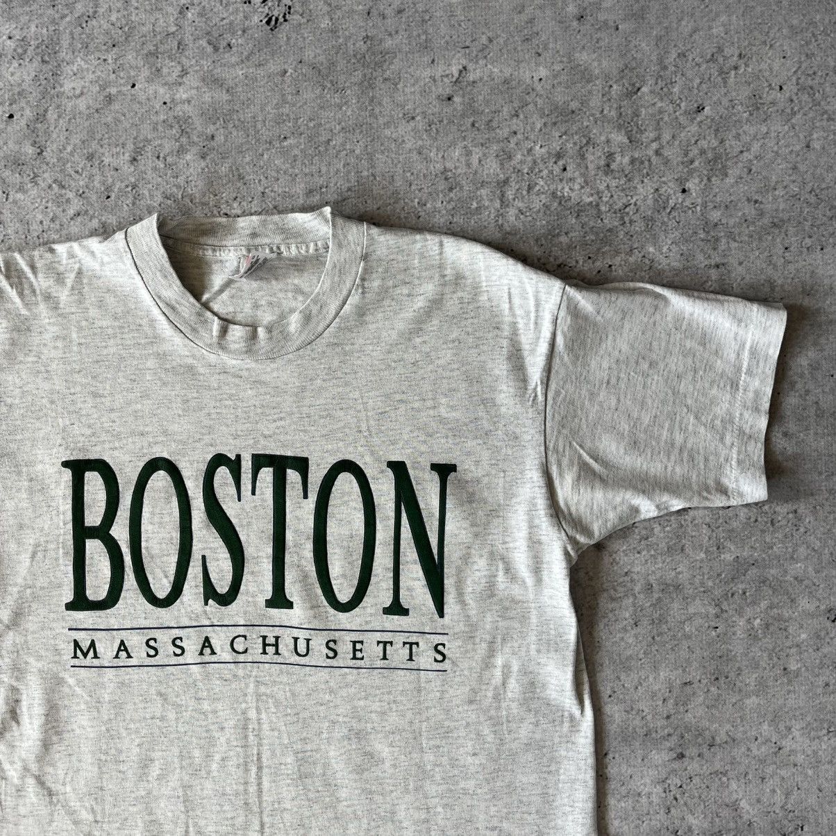 Vintage Vintage Boston Massachusetts fotl tee L made in usa 90s Size US L / EU 52-54 / 3 - 3 Thumbnail