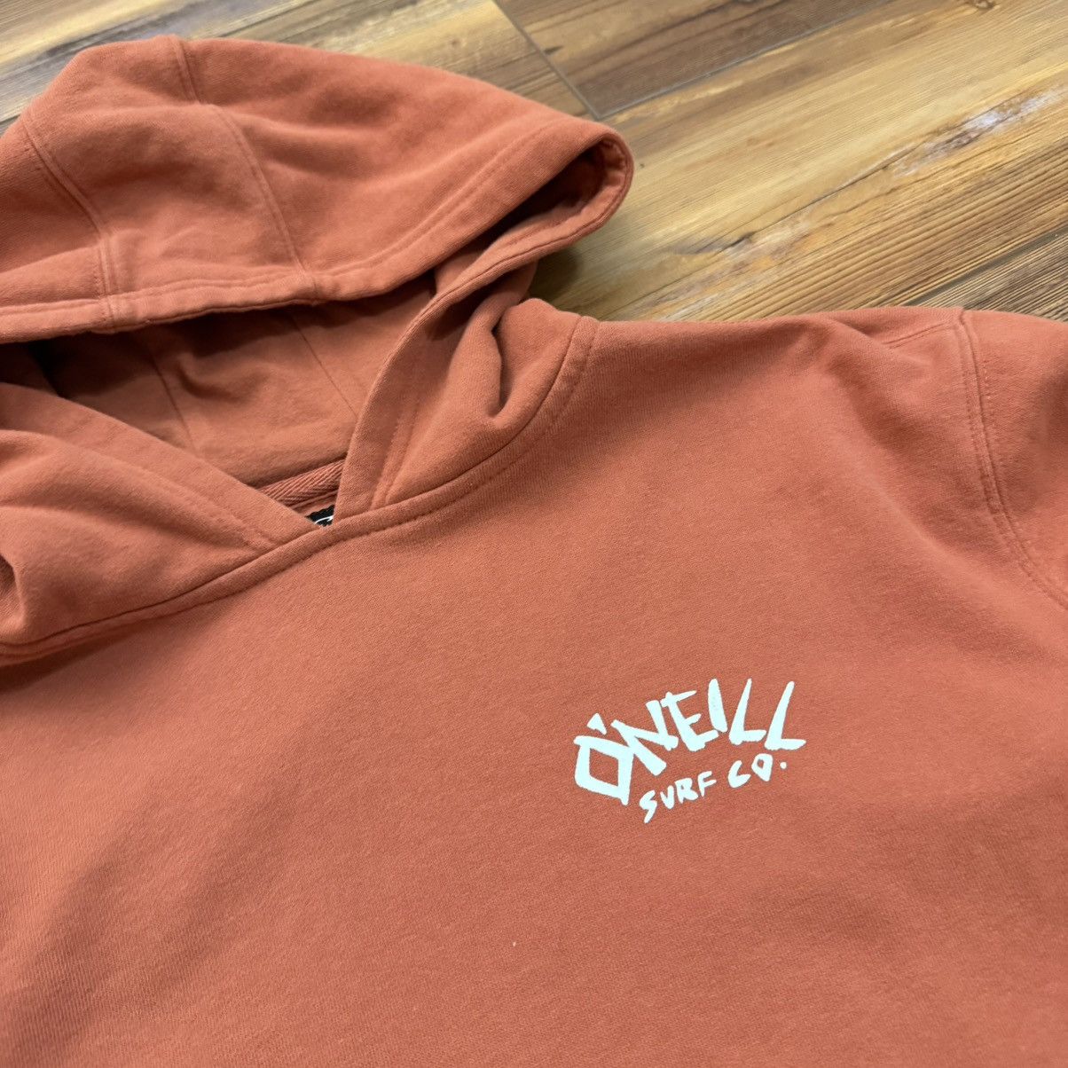 O'Neill Y2K O’Neill Surf Quiksilver Hurley Orange Hoodie Sweatshirt Size US S / EU 44-46 / 1 - 4 Thumbnail