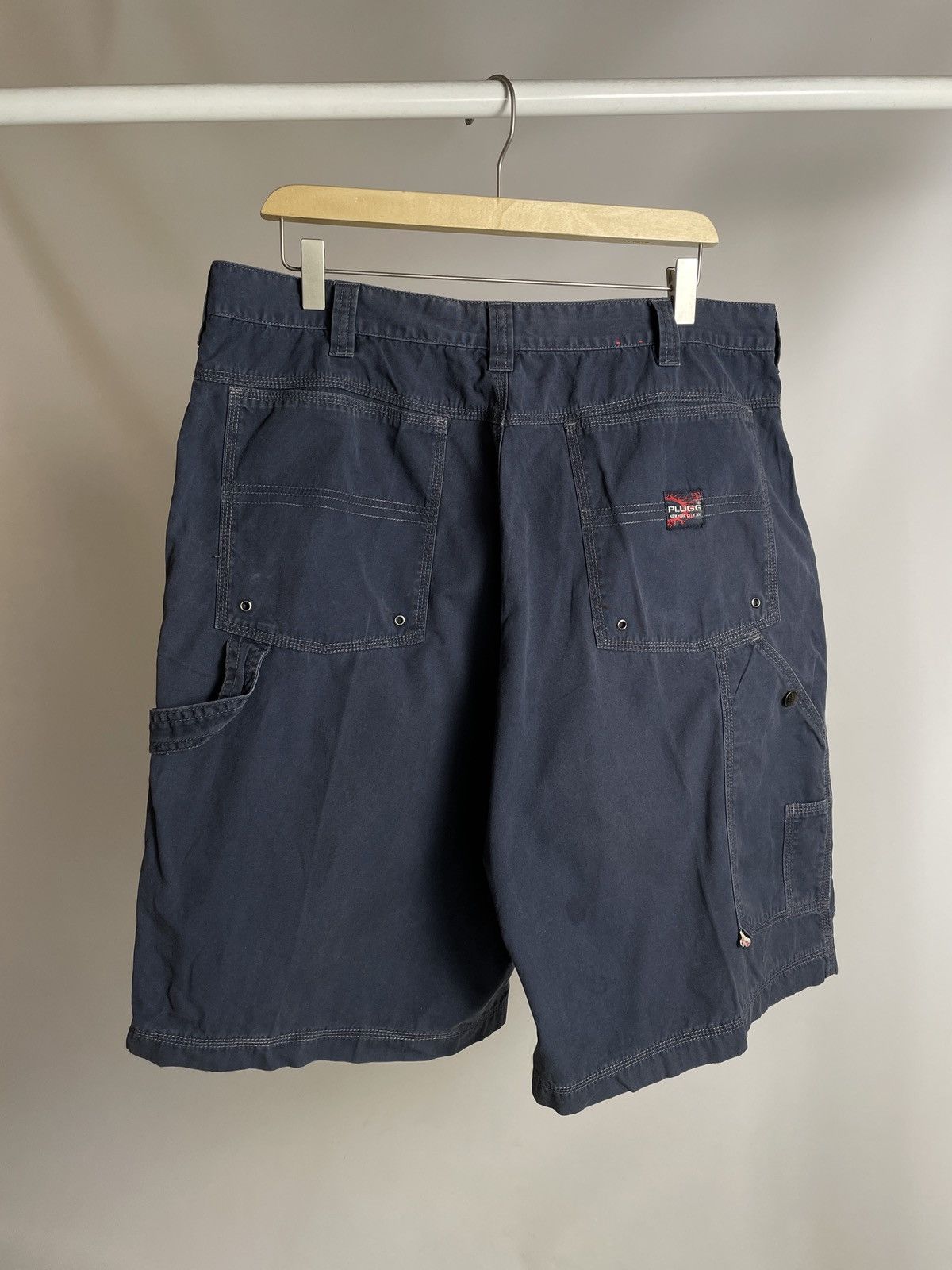 Plugg New York 🚨 Vintage hip hop loose fit carpenter shorts