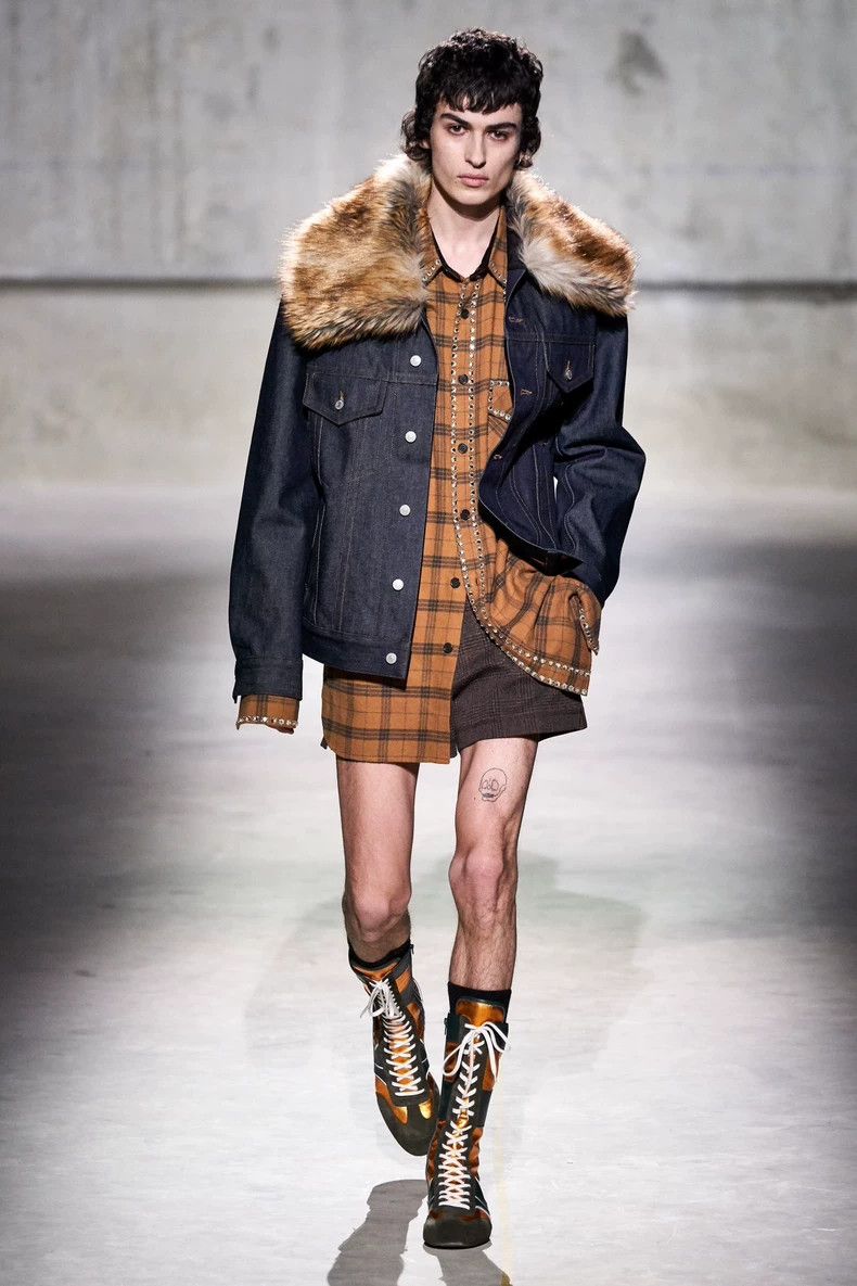 Dries Van Noten Dries van noten 20 Aw fur shawl Size ONE SIZE - 7 Thumbnail