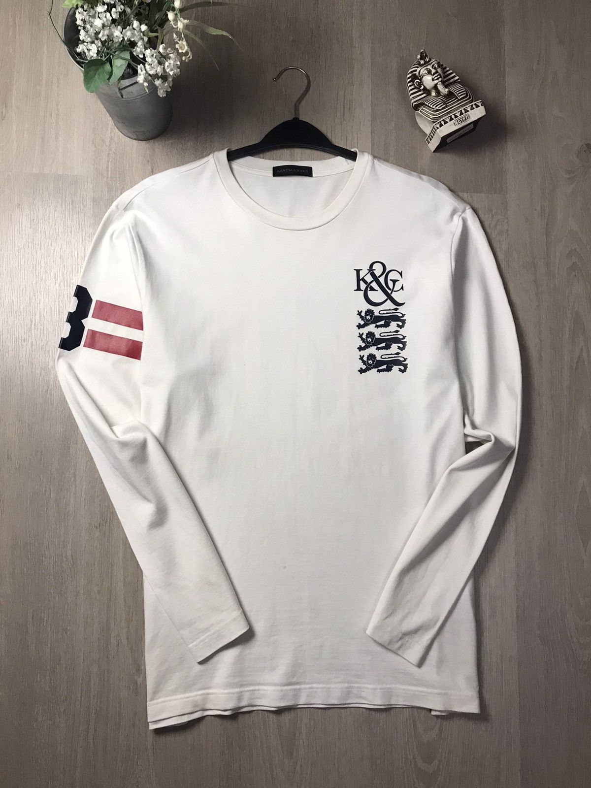 Kent & Curwen Logo long sleeve size L
