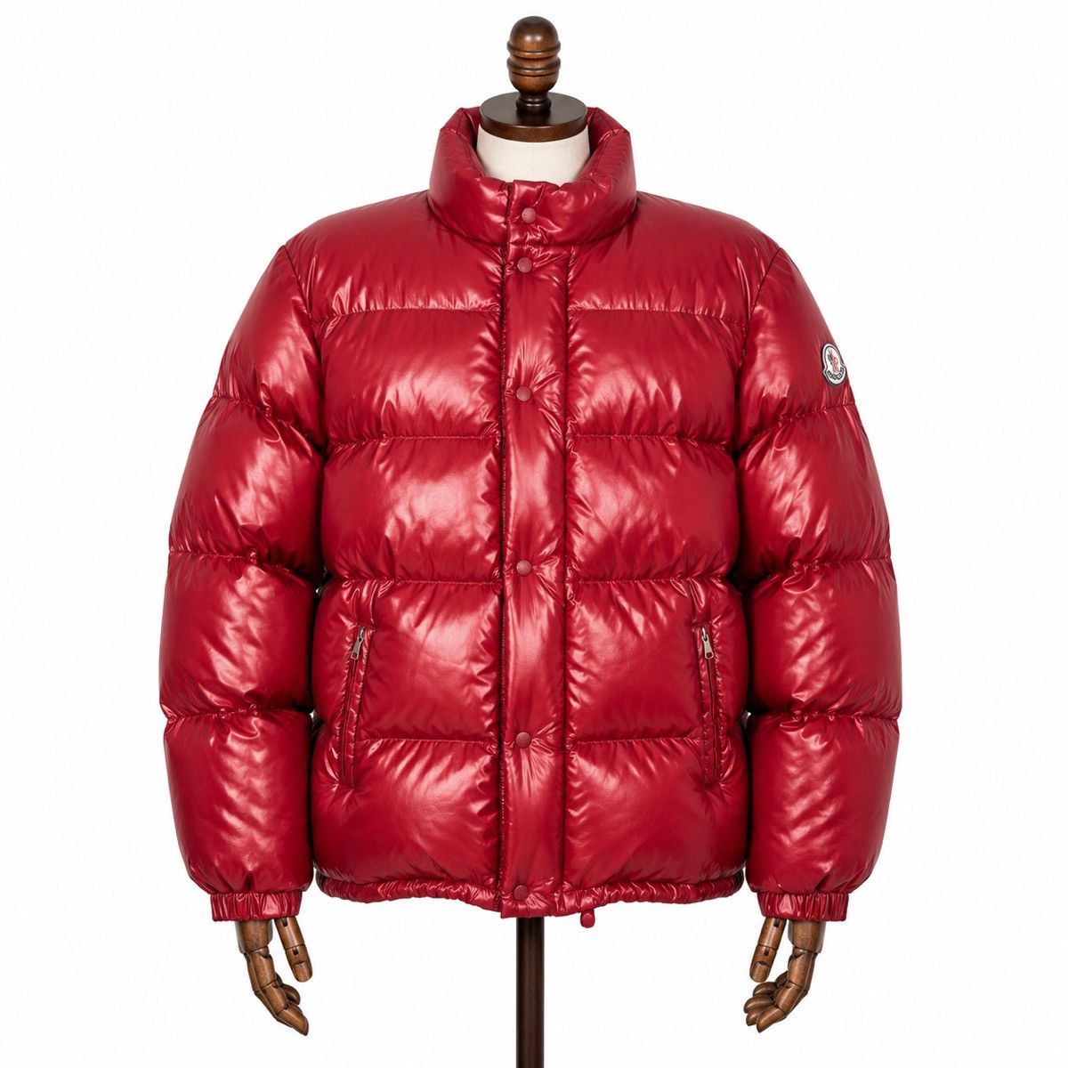 Moncler Vintage Moncler Shiny Red Down Puffer 90s 00s Size XS-S Size US S / EU 44-46 / 1 - 1 Thumbnail