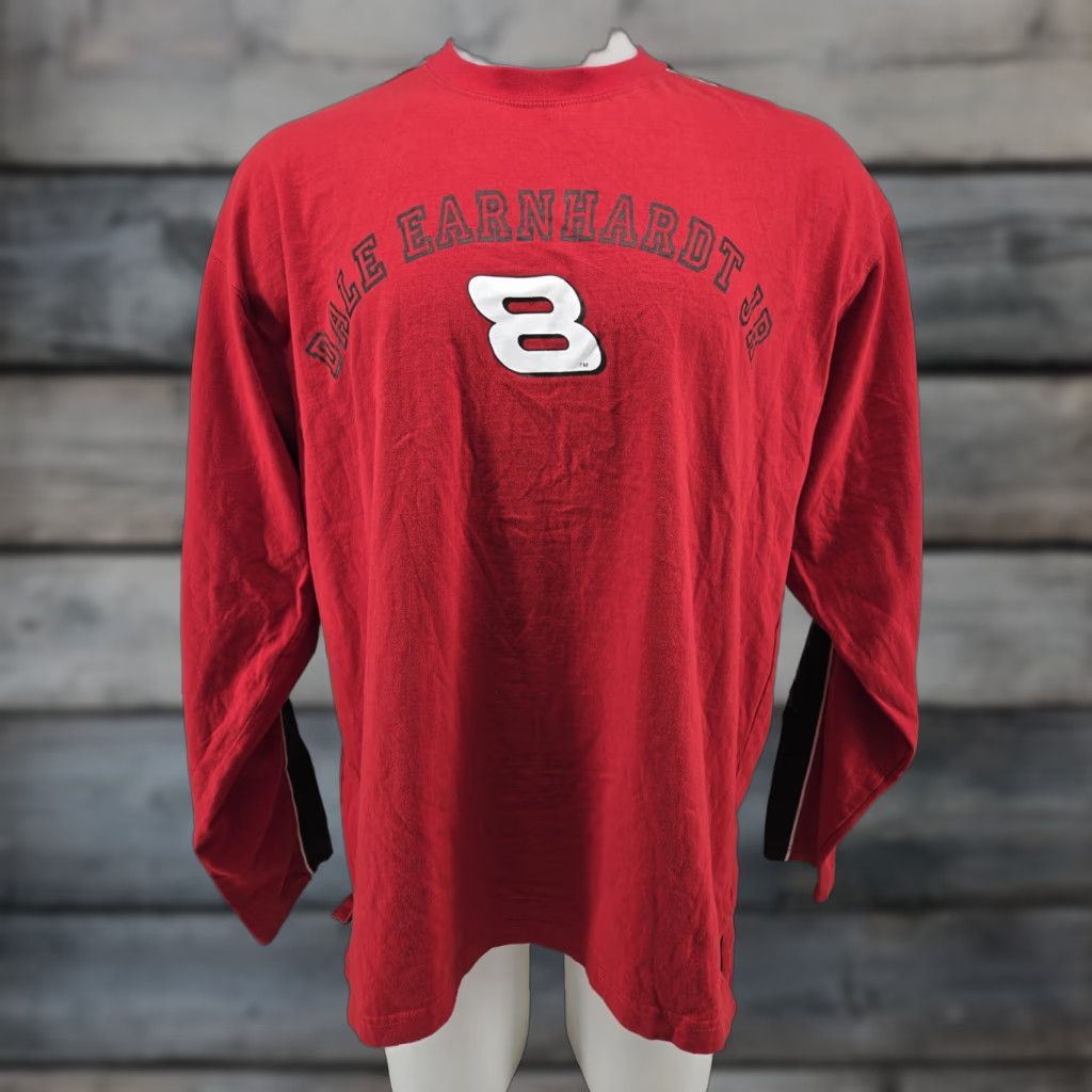 Vintage VINTAGE Winners Circle Shirt Mens Large Red #8 Dale Earnhardt Jr Long Sleeve Size US L / EU 52-54 / 3 - 1 Thumbnail