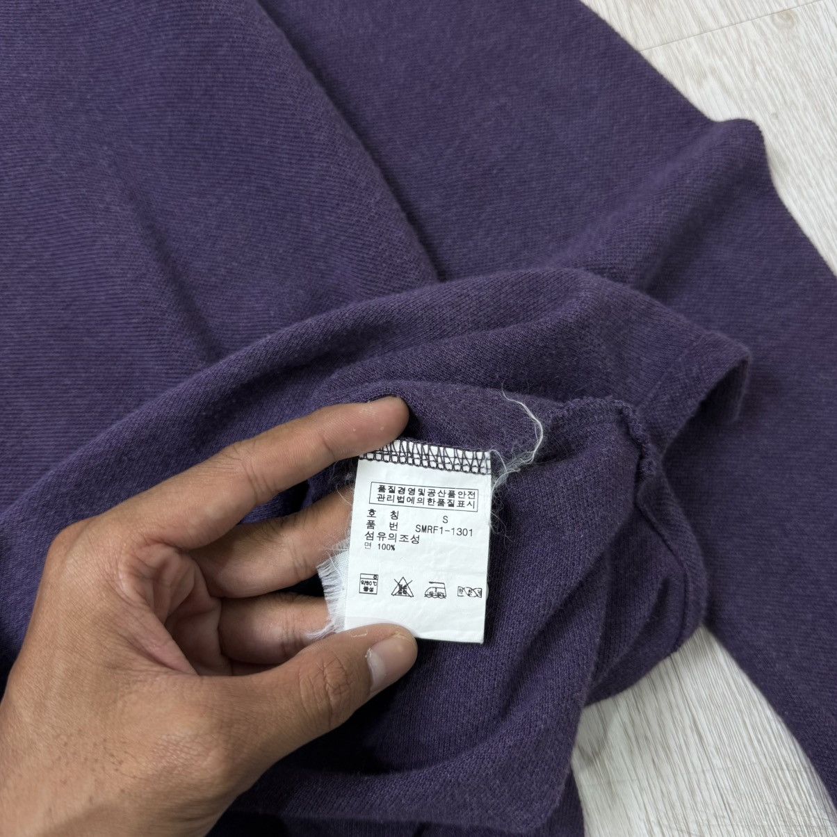 Polo Ralph Lauren Polo Ralph Lauren purple Long Poloshirt Size US S / EU 44-46 / 1 - 4 Thumbnail