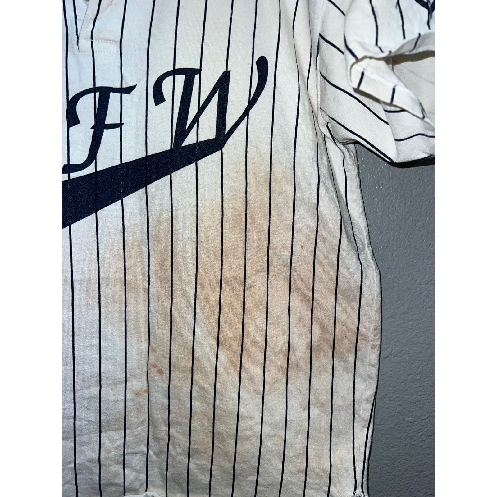 Vintage Vintage VFW Shirt Veterans Of Foreign War Pinstriped 90s M Size US M / EU 48-50 / 2 - 3 Thumbnail