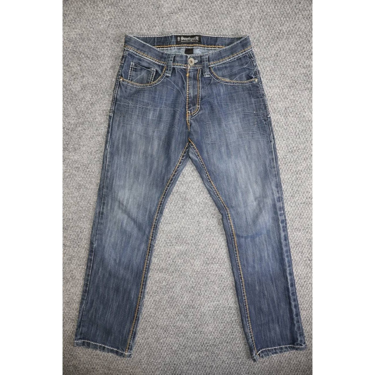 Southpole Faded Blue Southpole Denim Back Pocket Embroidery Size US 32 / EU 48 - 1 Thumbnail