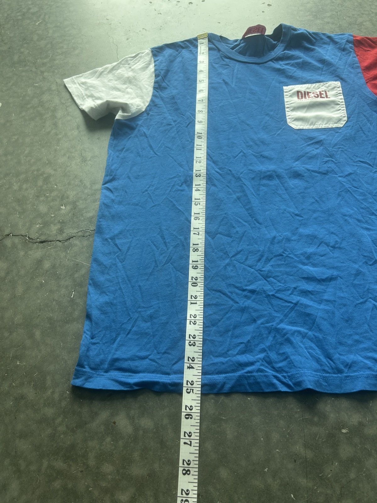 Diesel Diesel Colorblock Pocket Tee Size US M / EU 48-50 / 2 - 8 Thumbnail