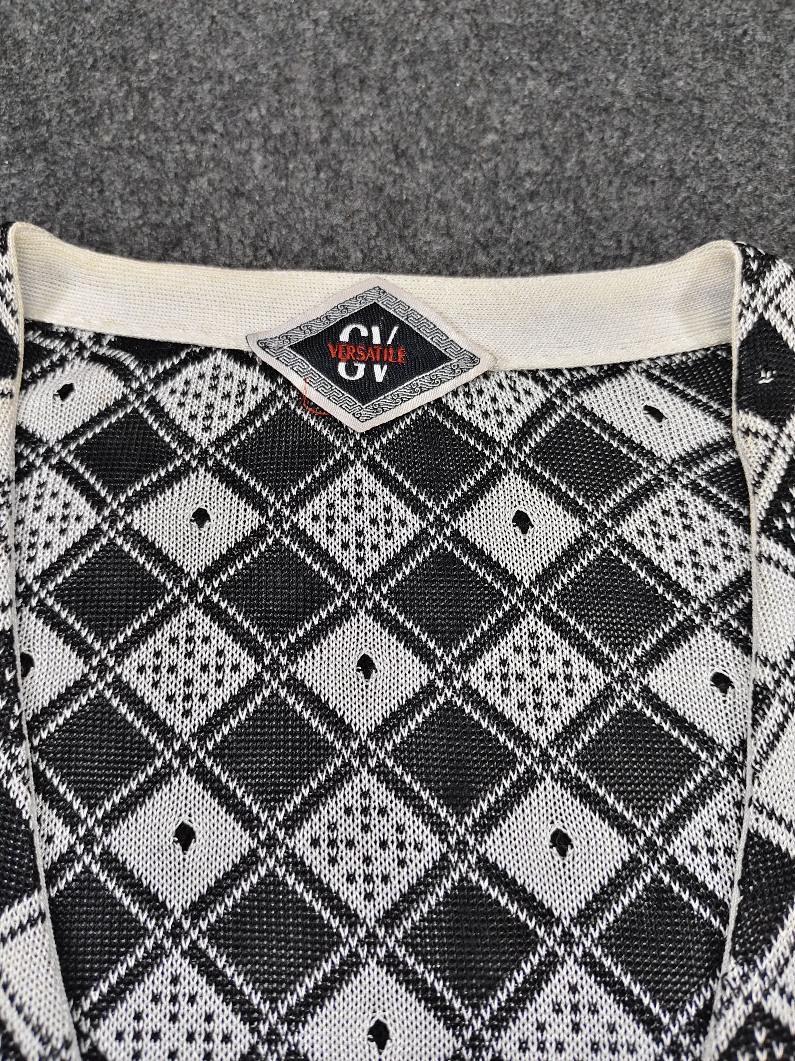Versace ARCHIVED🇮🇹 Vtg 80s Gianni Versace Versatile Rayon Knitted Size L / US 10 / IT 46 - 12 Thumbnail