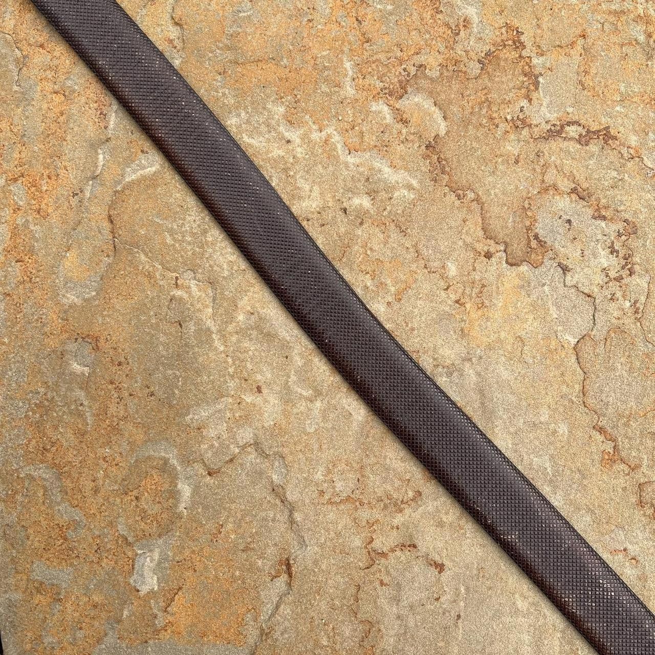 Other Vintage 90s Dark Brown Embossed Italian Leather Belt Size ONE SIZE - 4 Thumbnail