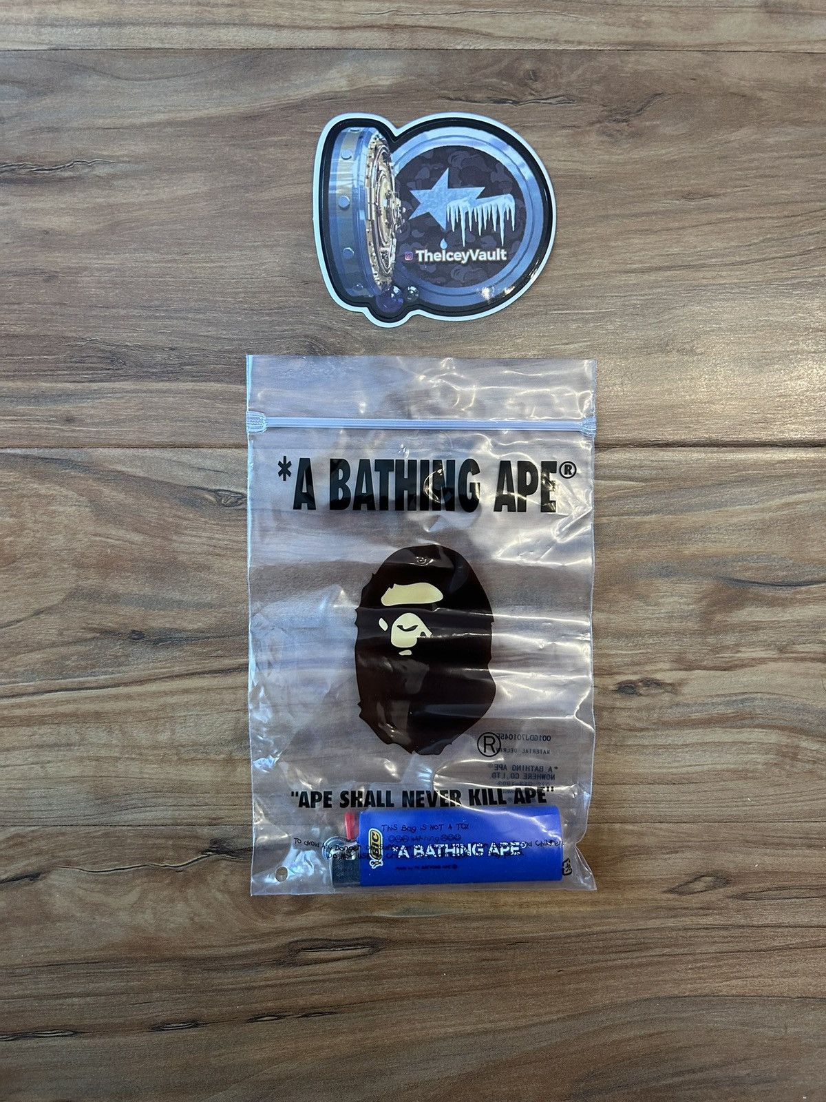 Bape NEW Bape Blue Bic Lighter Size ONE SIZE - 6 Thumbnail