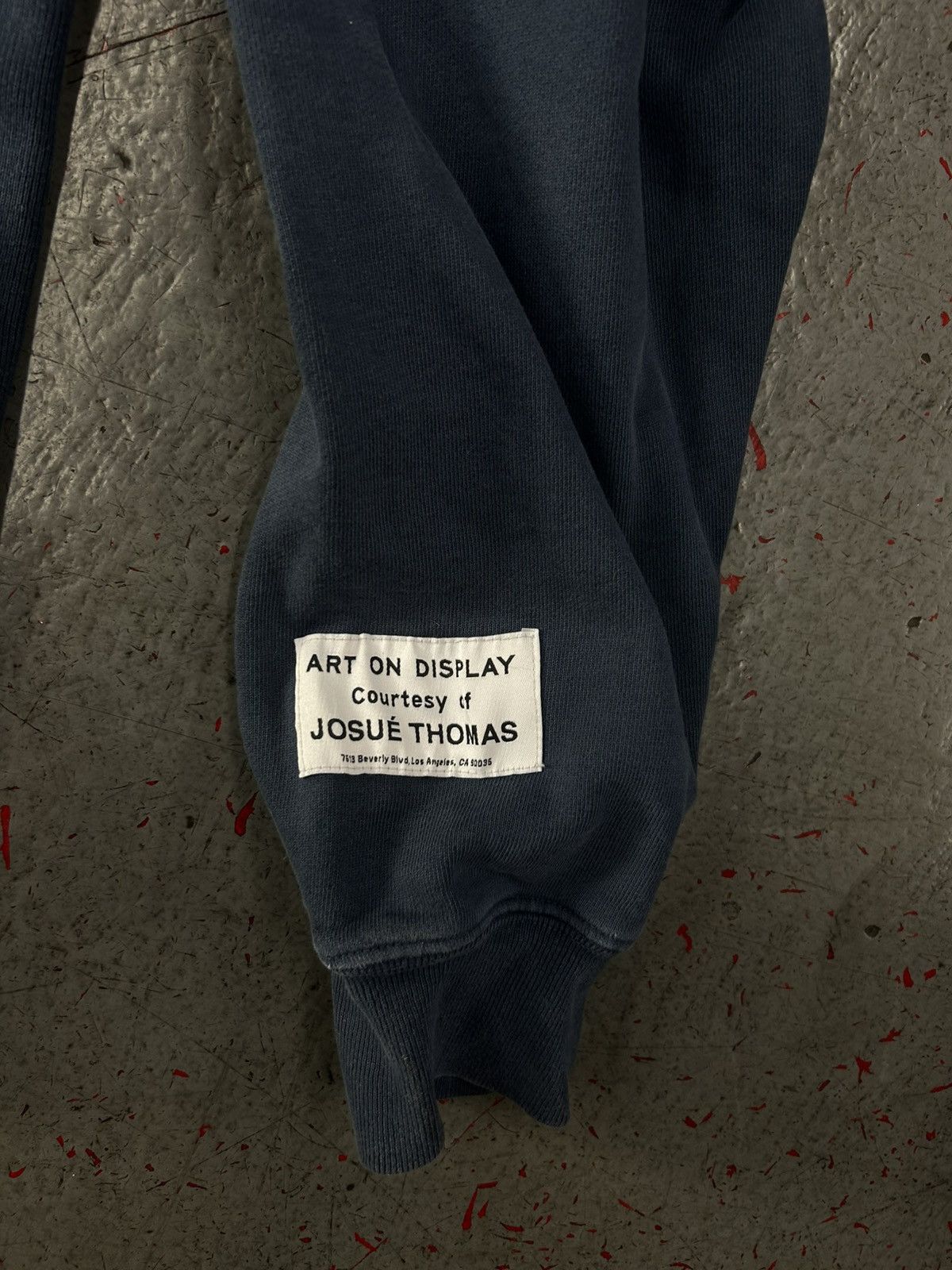 Gallery Dept. Gallery Dept Navy & Red Art That Kills Hoodie Size XL Size US XL / EU 56 / 4 - 3 Thumbnail