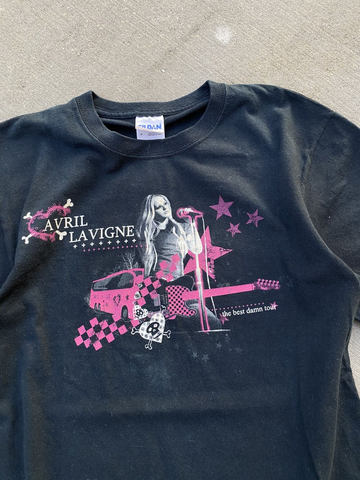 Band Tees Vintage Avril Lavigne The Best Damn Tour 2008 Size US S / EU 44-46 / 1 - 2 Thumbnail