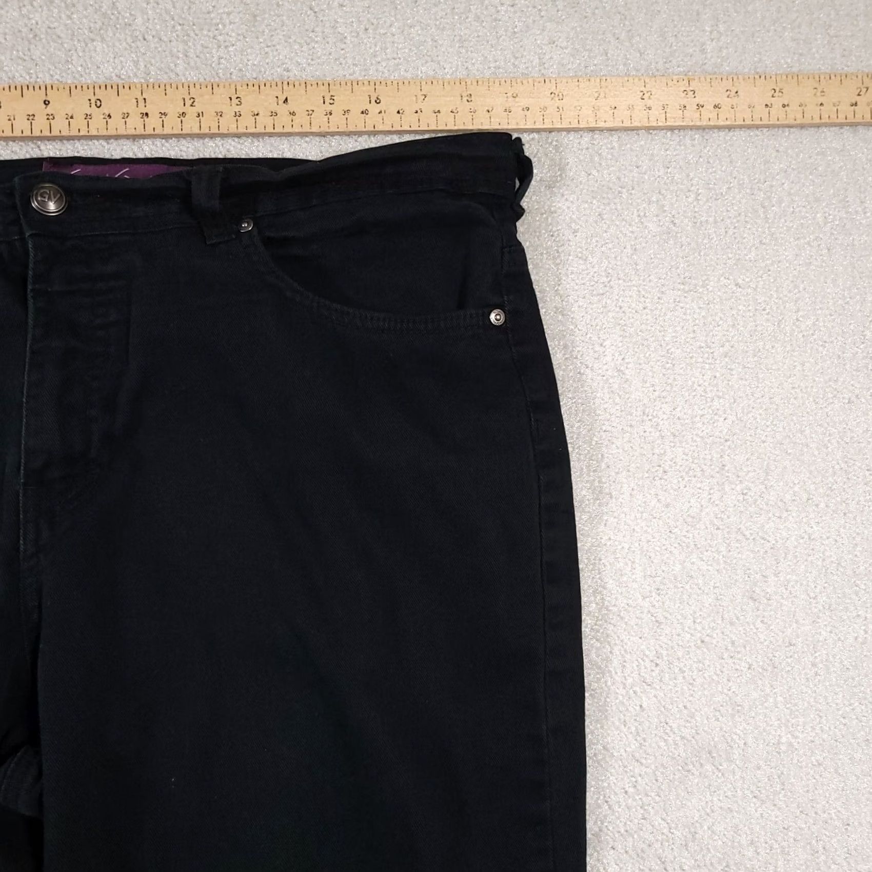 Gloria Vanderbilt Gloria Vanderbilt Jeans Women's 16 Denim High-Rise Stretch Straight Blue 38x29 Regular Mens Girls Womens Size 38" / US 16 / IT 52 - 6 Thumbnail