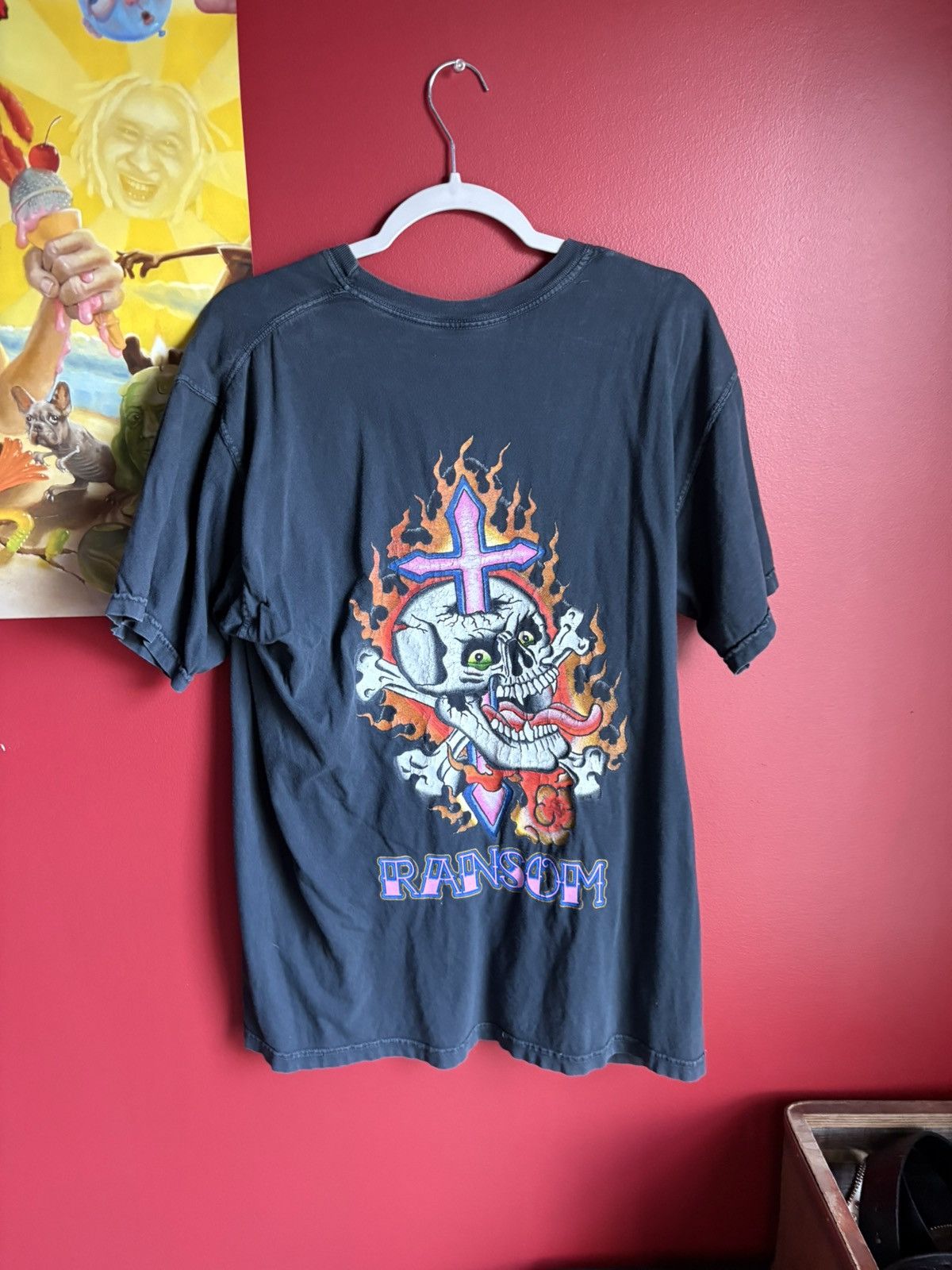 Ransom Clothing Ransom Skull on fire Size US L / EU 52-54 / 3 - 2 Thumbnail