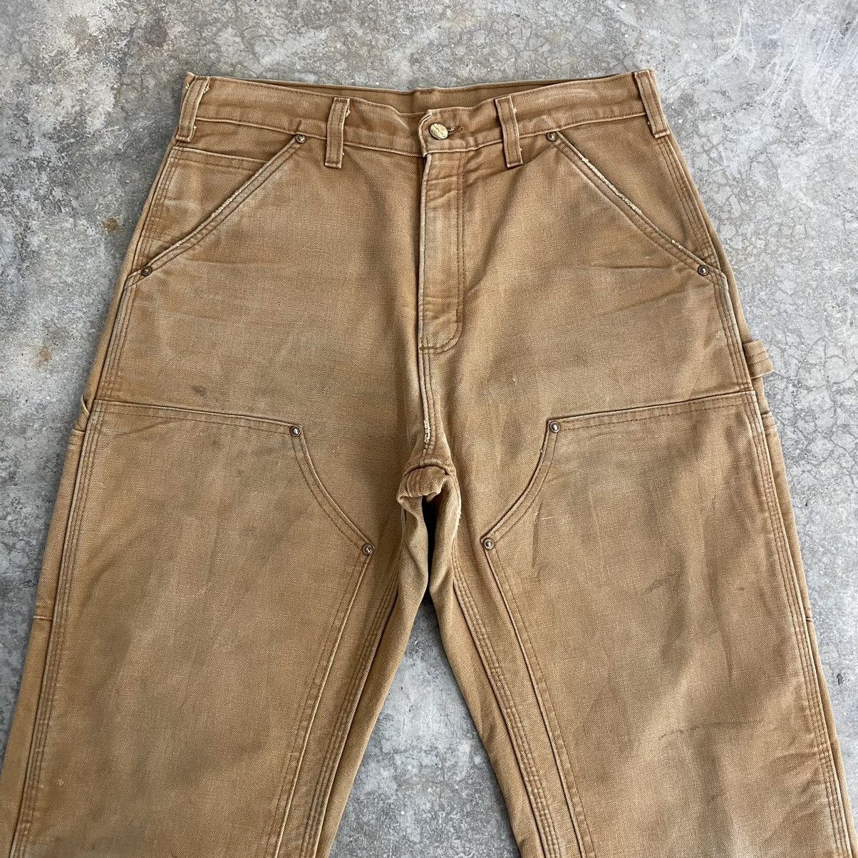 Carhartt Vintage Carhartt Double Knee Blanket Lined Carpenter Pants Size US 30 / EU 46 - 3 Thumbnail