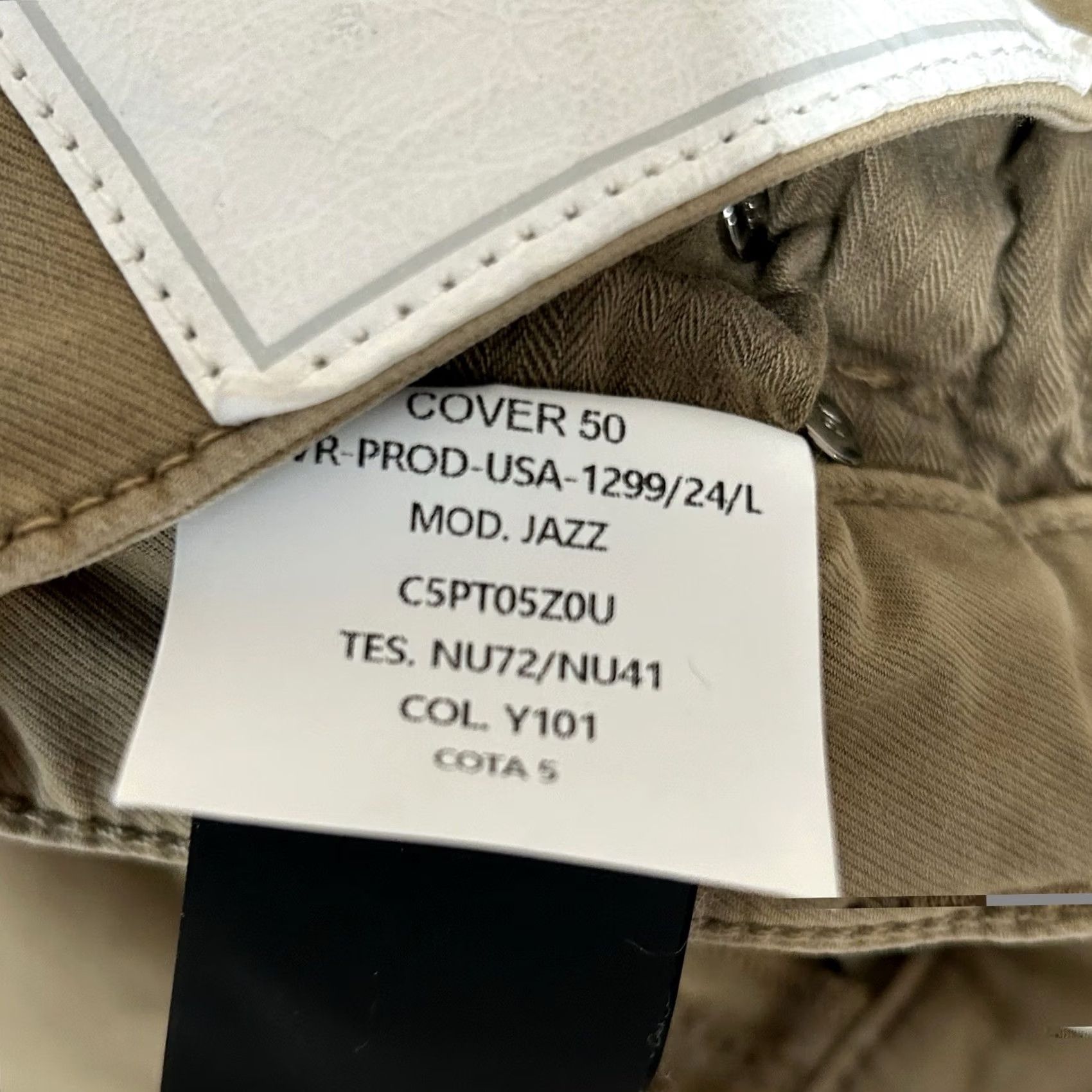 PT Torino PT Torino Pants Mens 30 Tan Jazz Denim RLZ Pocket Men 30x28 Size US 30 / EU 46 - 8 Thumbnail
