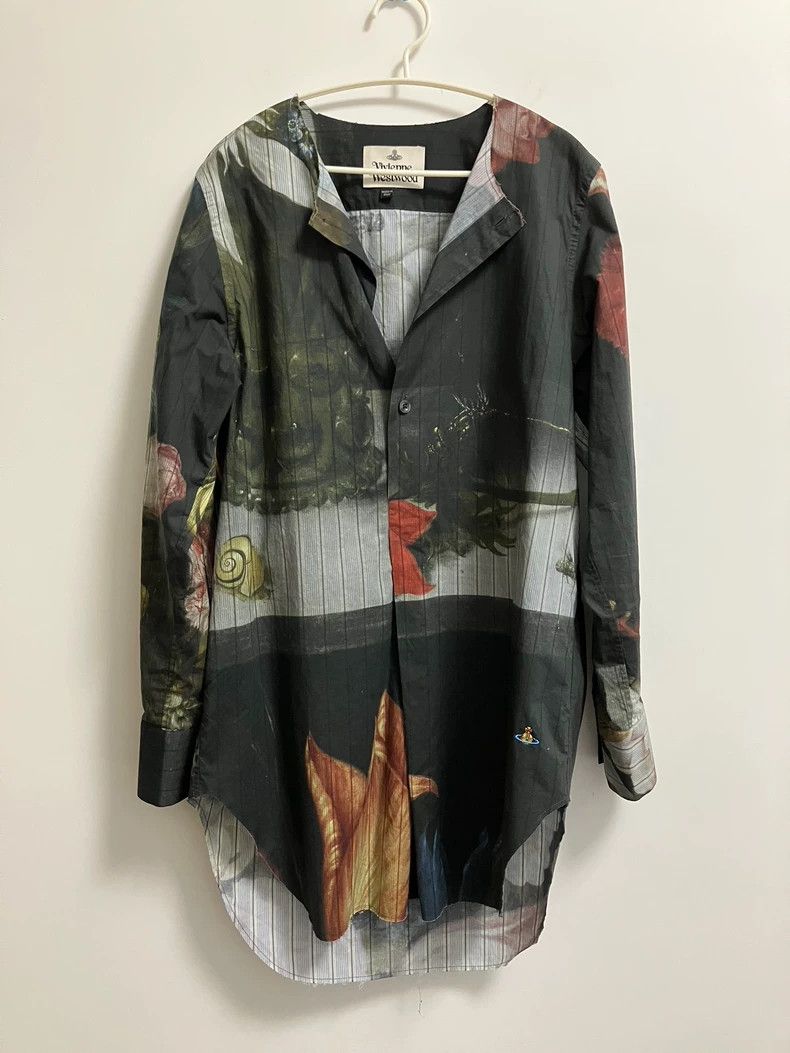 Vivienne Westwood Vivienne Westwood size38 Plants and flowers irregular shirt Size XS / US 0-2 / IT 36-38 - 1 Thumbnail