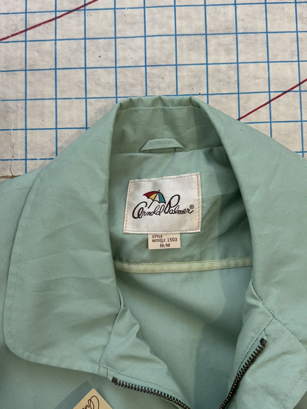 Other × Vintage NWT Vintage Arnold Palmer Mint Green Golf Jacket Size Medium Size US M / EU 48-50 / 2 - 5 Thumbnail