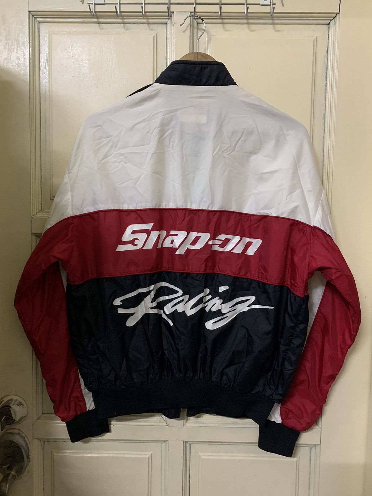 Sports Specialties 💥Vintage Swingster Snap On Racing Bomber Jacket Size US M / EU 48-50 / 2 - 4 Thumbnail