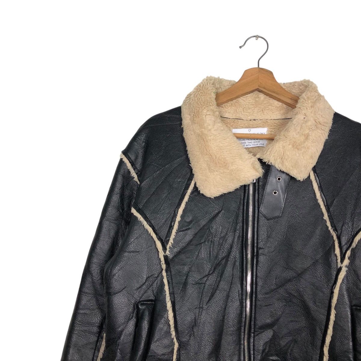 Japanese Brand 📌Vintage Leather Jacket Style Nanda Japan Issey Miyake Size US M / EU 48-50 / 2 - 8 Thumbnail