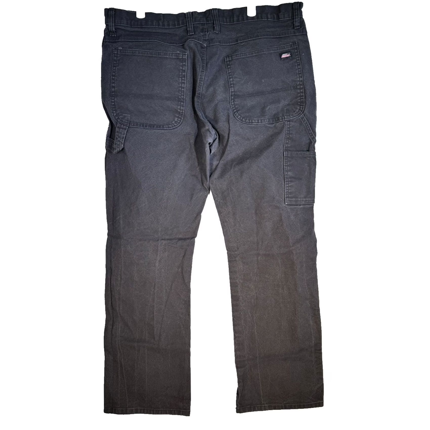 Dickies Dickies Pants Mens 36x32 Black Stretch Workwear Jeans Straight Leg EU1939RBK Size US 36 / EU 52 - 2 Thumbnail
