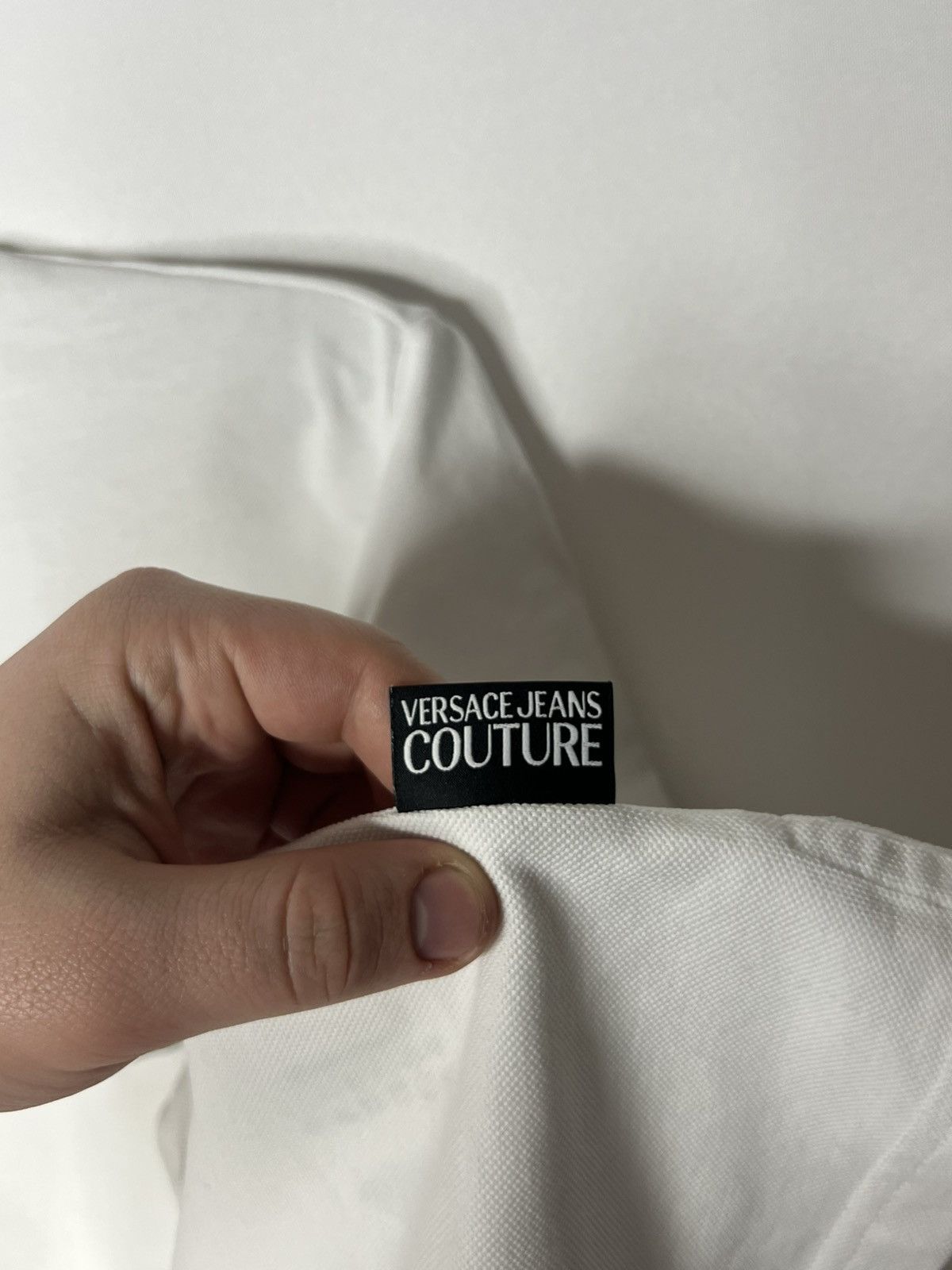 Versace Versace Jeans Couture Big Logo Luxury Polo Shirt Tee Size US XL / EU 56 / 4 - 8 Thumbnail